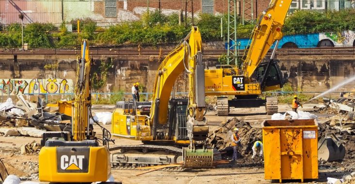 Travaux de démolition