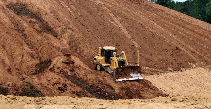 travaux d'excavation