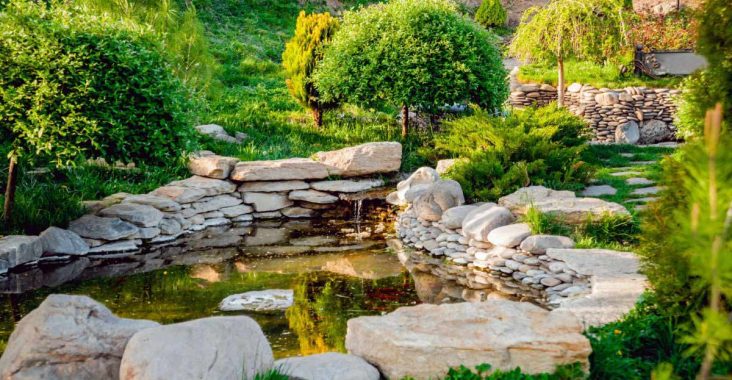 La construction d'une plage immergée dans votre bassin de jardin : Étapes détaillées