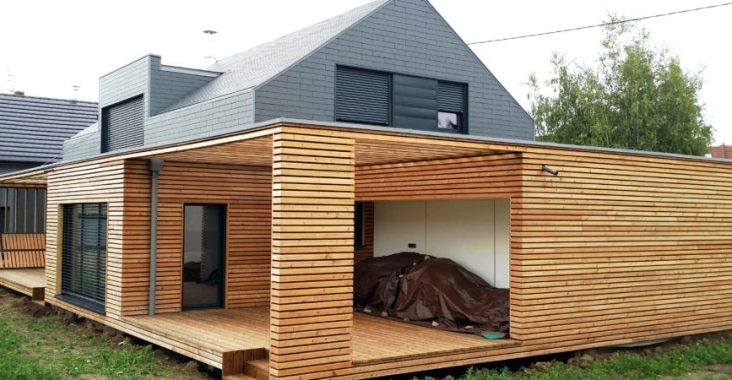 Ossature bois-extension