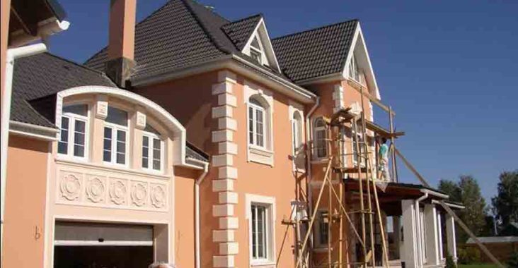 rénovation de façades extérieures