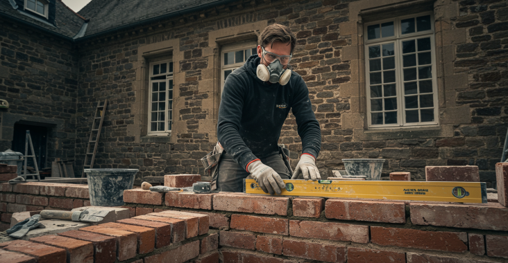 Réaliser des travaux de maçonnerie