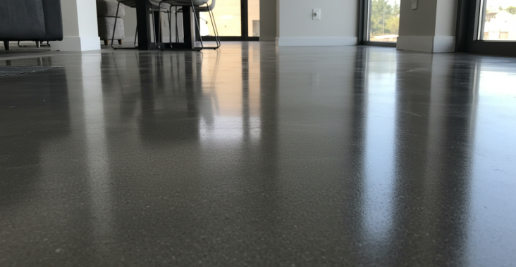 rénover un sol en béton