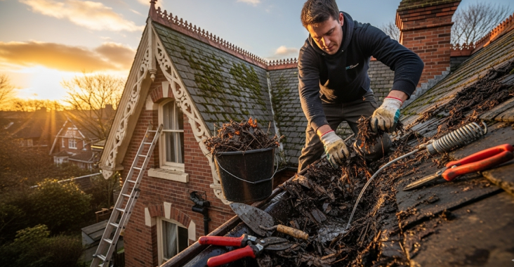 Gouttières bouchées