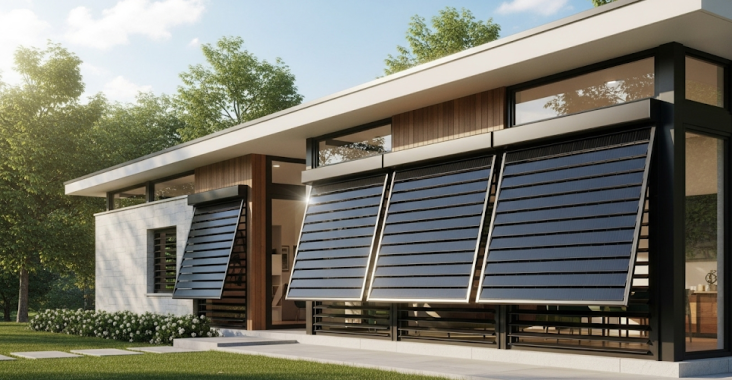 Les volets solaires