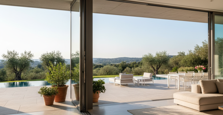 baies vitrées coulissantes