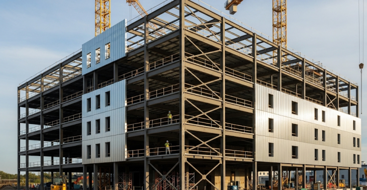 bâtiment métallique