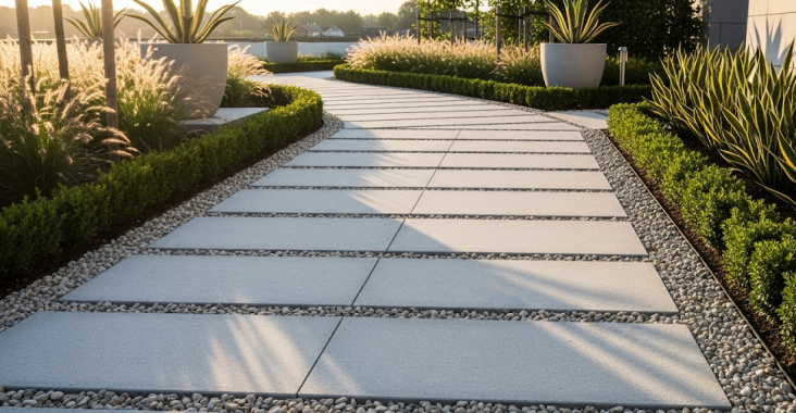 création d’allées extérieures