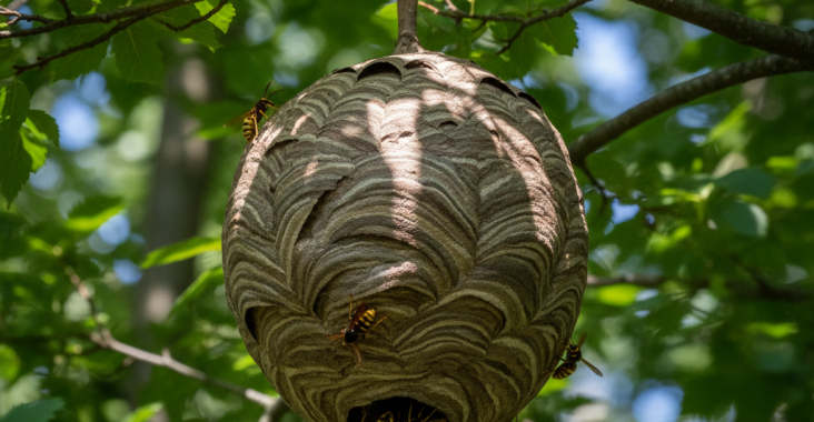 nids de frelons asiatiques